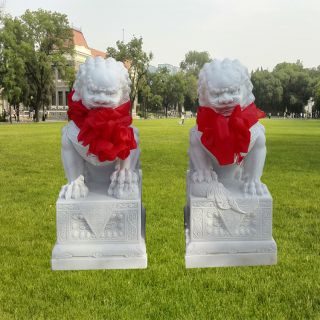 石雕狮子的摆放有哪些禁忌