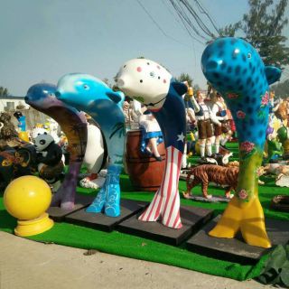 玻璃钢彩绘博鱼网页版的特点