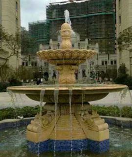 石雕喷泉被人们喜欢的原因