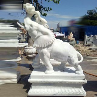 石雕大象摆放寓意是什么