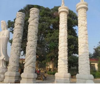 石雕龙柱的吉祥寓意