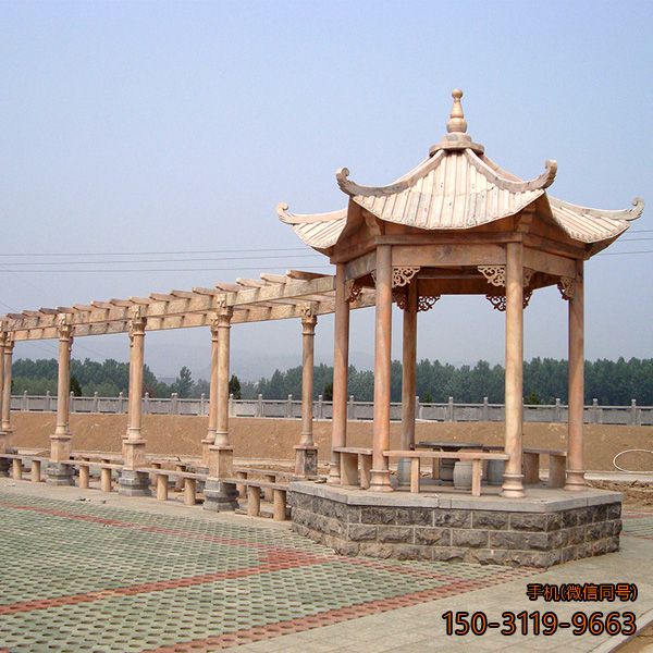 石雕凉亭长廊博鱼网页版