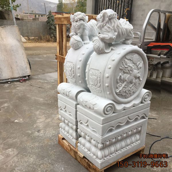 汉白玉抱鼓石博鱼网页版