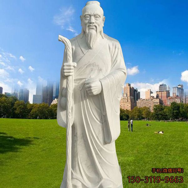 汉白玉扁鹊石雕像博鱼网页版