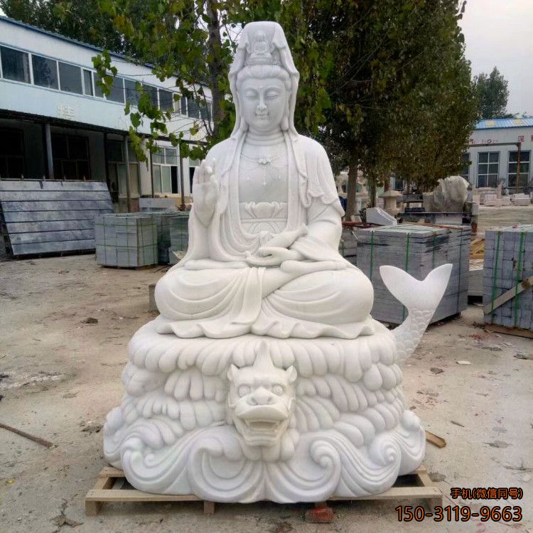 鳌鱼观音_汉白玉宗教佛像博鱼网页版