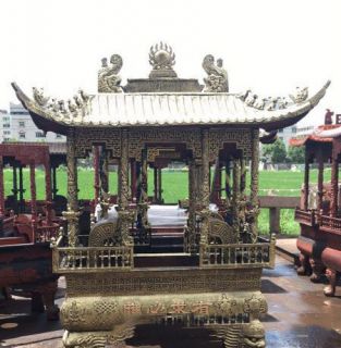 仿古铜香炉的制作方法