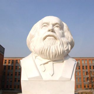 博鱼网页版定做厂家世界伟人马克思石雕像