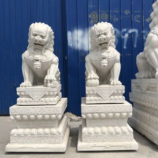 石雕狮子象征的意义