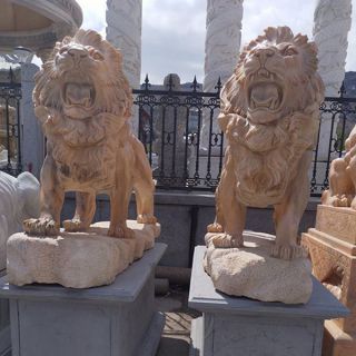 石狮子的起源与作用