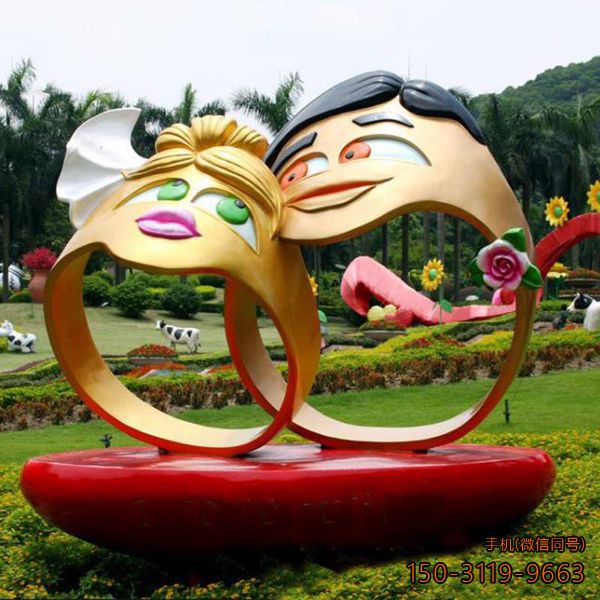 《夫妻》玻璃钢戒指博鱼网页版