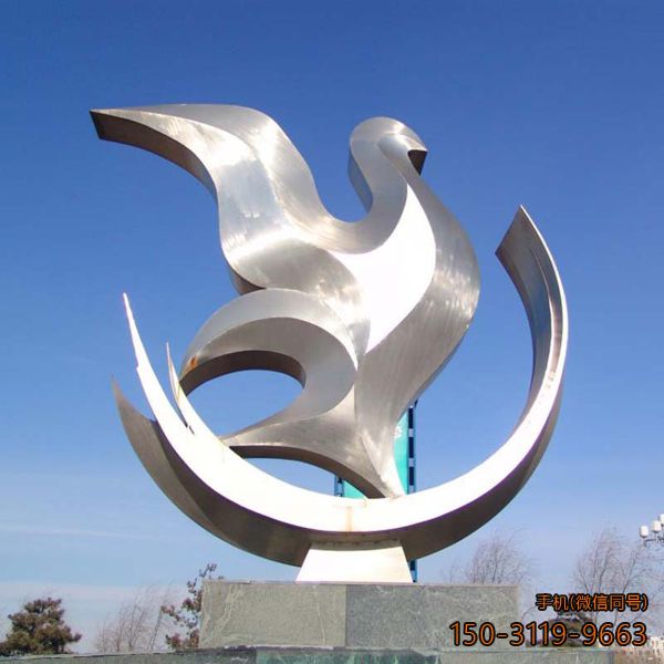 鸽子不锈钢景观