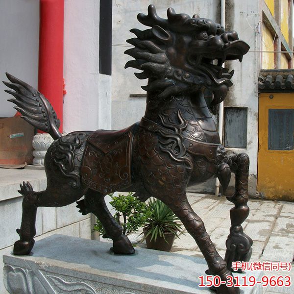 铜雕麒麟_宾馆酒店镇宅必须麒麟博鱼网页版