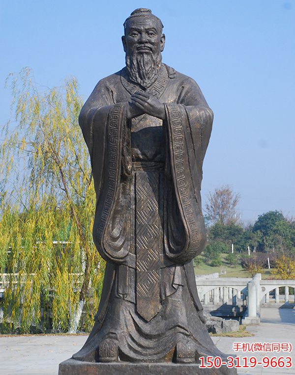 铸铜历史人物雕像