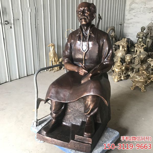 白求恩博鱼网页版_大型人物博鱼网页版纯铜铸造中外名人