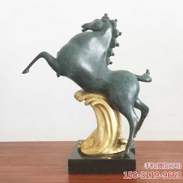 唐马铜博鱼网页版_铸铜动物摆件铜工艺品