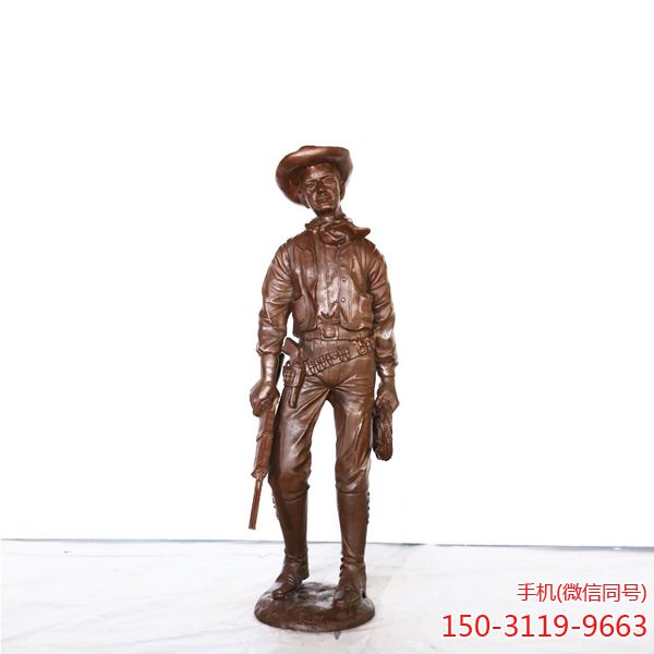 猎人铜博鱼网页版_西方欧式人物塑像