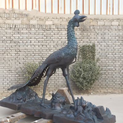 铜雕凤凰的寓意