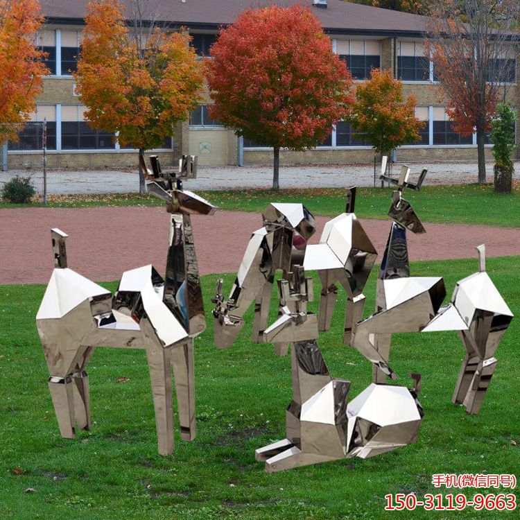 几何不锈钢鹿博鱼网页版