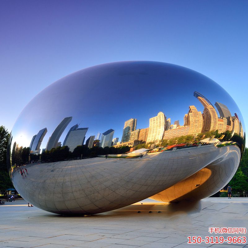 大型广场镜面球形景观博鱼网页版