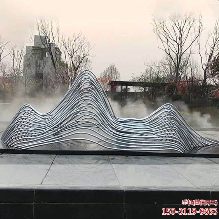 水景网格不锈钢假山博鱼网页版