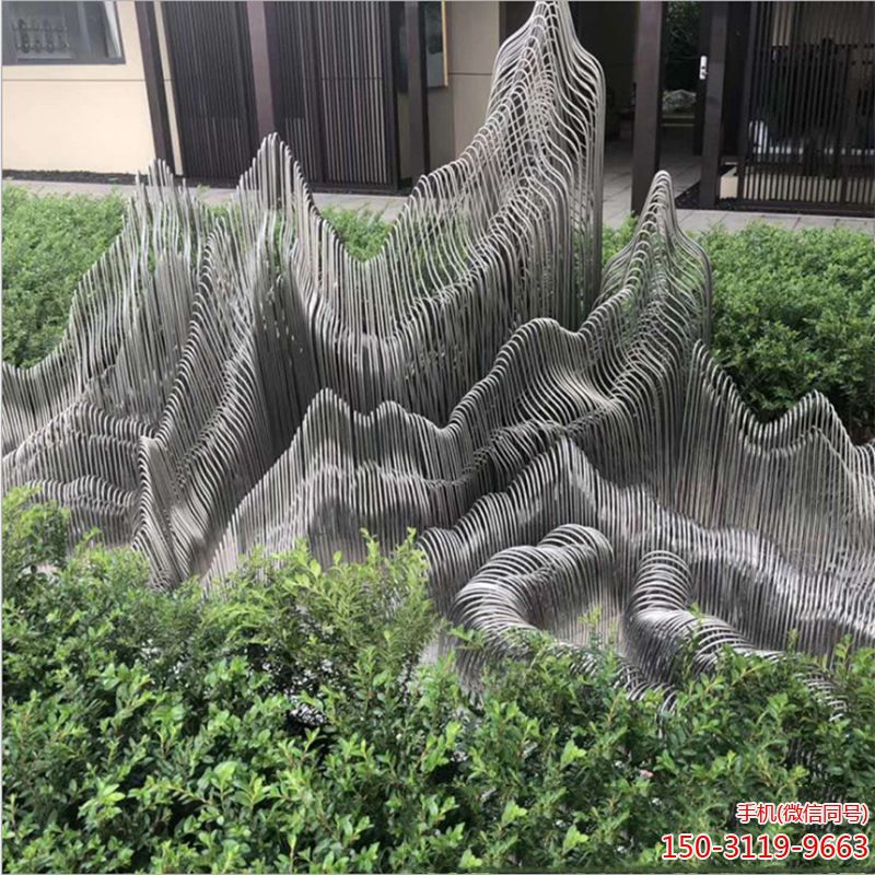 铁艺不锈钢假山景观博鱼网页版
