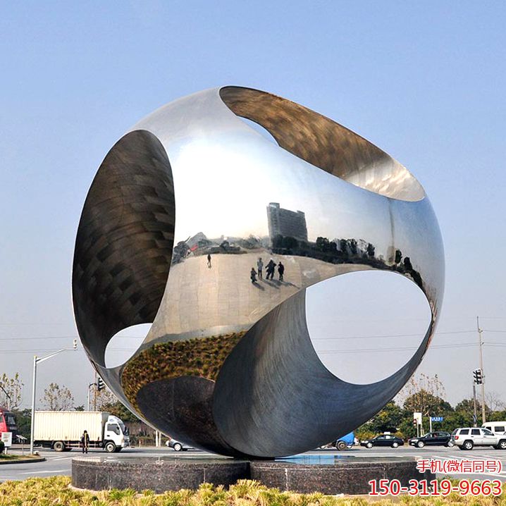 镜面不锈钢景观球博鱼网页版