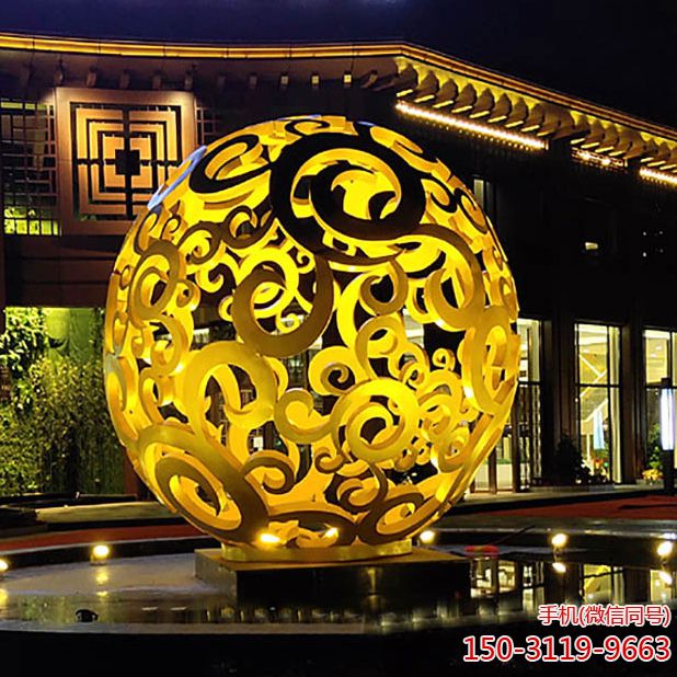 灯光不锈钢球博鱼网页版