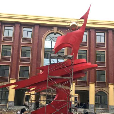 校园当中不锈钢的文化内涵