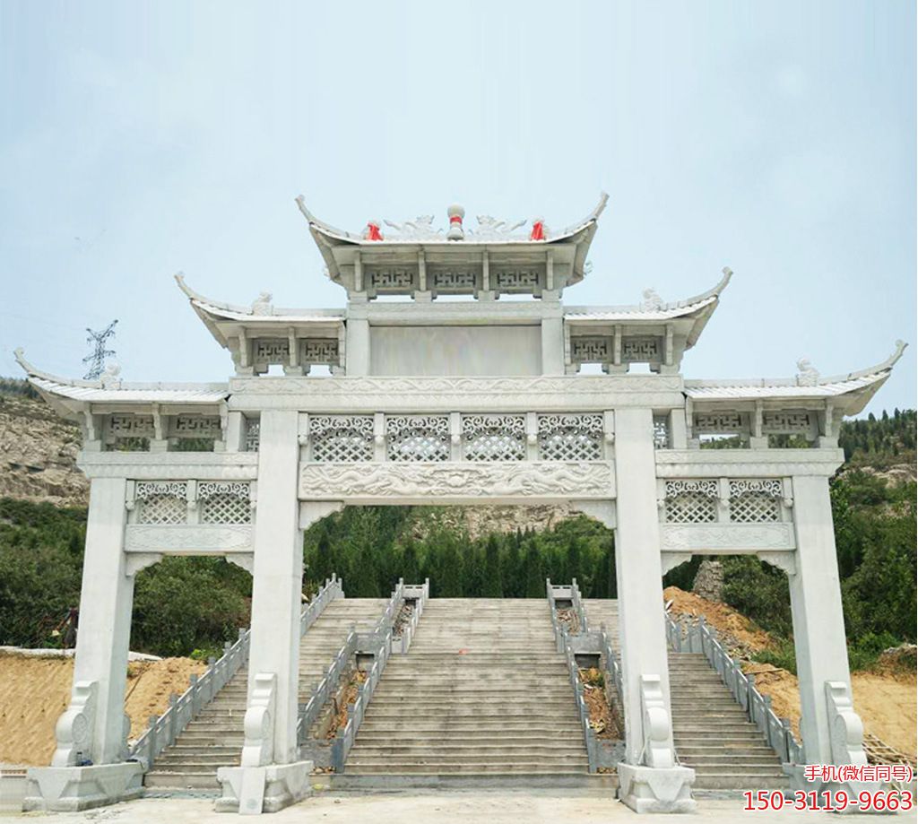 石牌坊图片