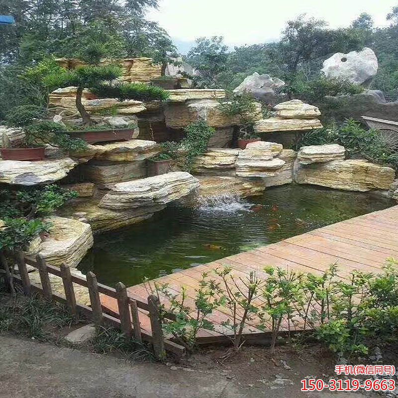 千层石假山流水博鱼网页版