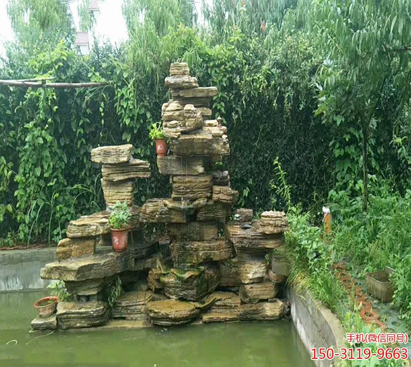 池水人造假山博鱼网页版