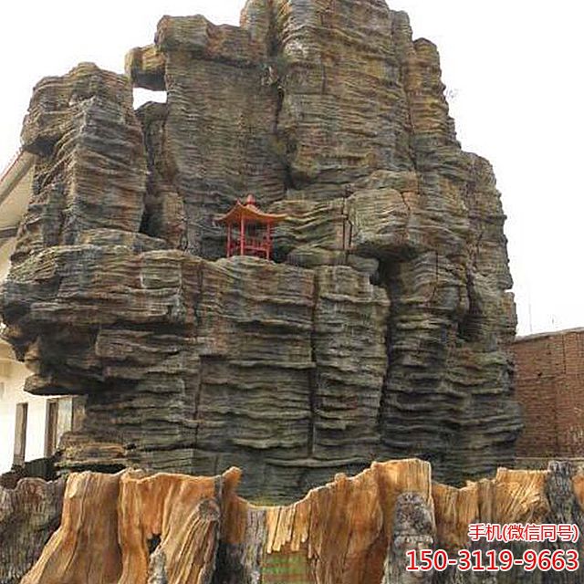 大型水泥塑石假山博鱼网页版