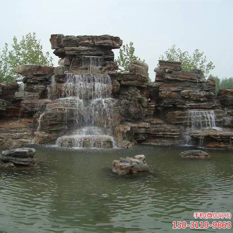 塑石园林假山水景博鱼网页版