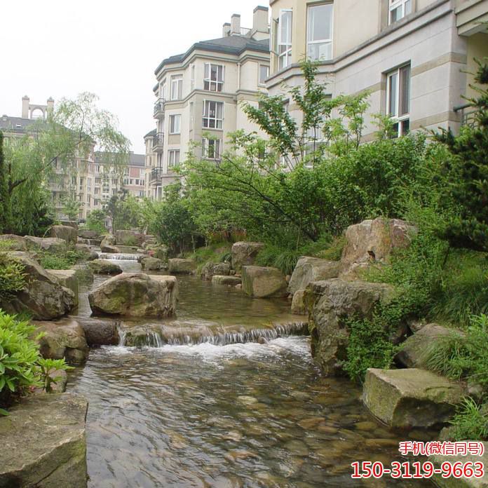 小区假山流水造景博鱼网页版