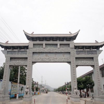 石牌坊石牌楼著名作品欣赏