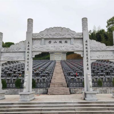 宗祠石牌坊图片大全-农村祠堂石牌楼修建的意义是什么