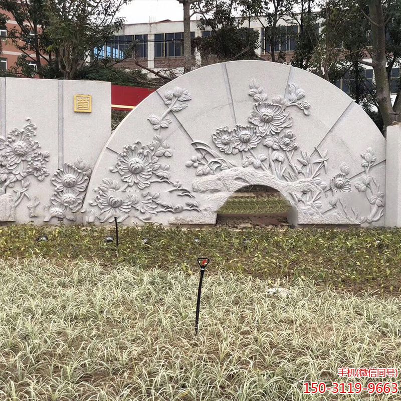 菊花石刻浮雕博鱼网页版