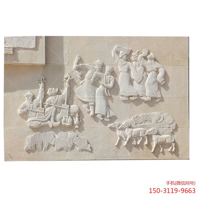 西域音乐主题文化浮雕博鱼网页版