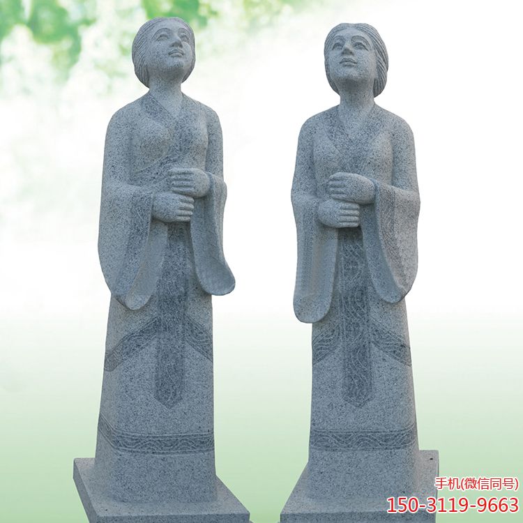 大理石石雕仕女博鱼网页版