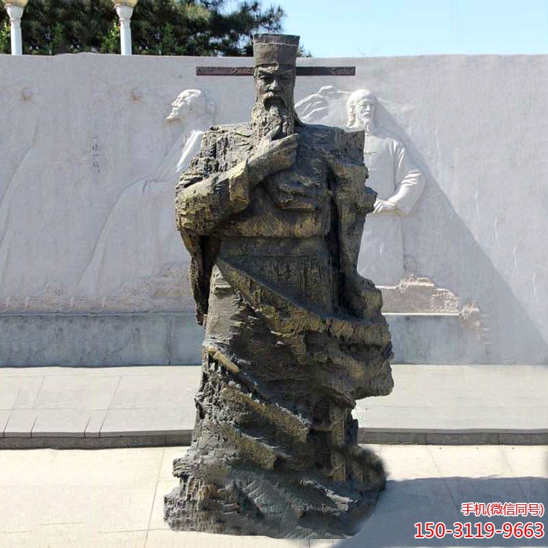 包拯写意铜雕像博鱼网页版