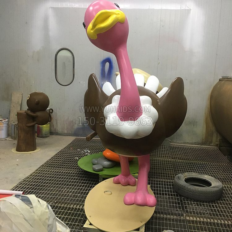 超可爱的卡通鸵鸟博鱼网页版 (1)