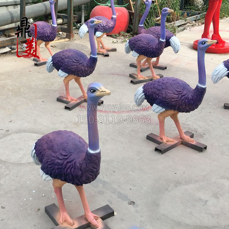 仿真鸵鸟玻璃钢博鱼网页版