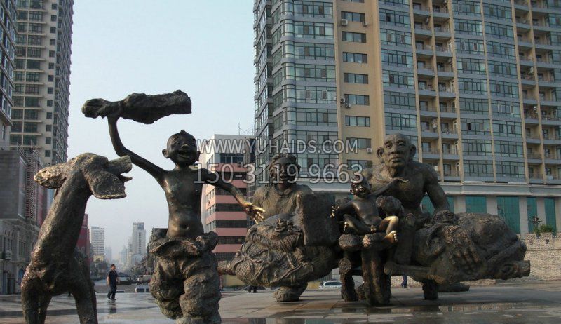 搬家小区景观铜雕博鱼网页版