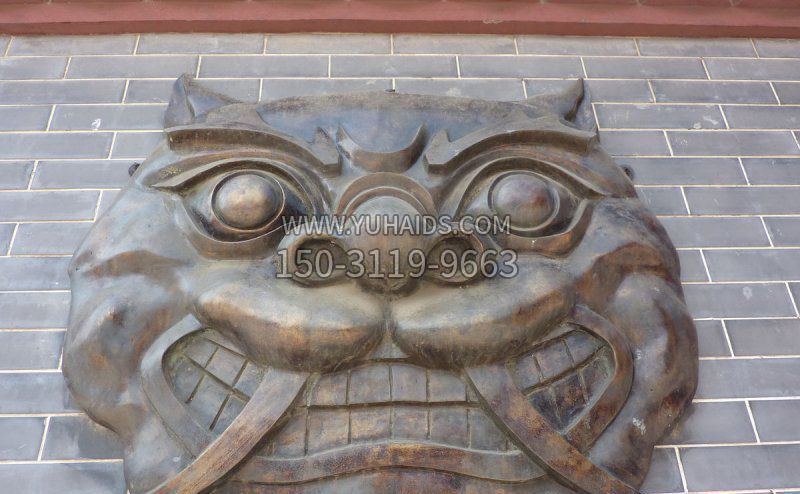 狴犴古代神兽铜浮雕博鱼网页版