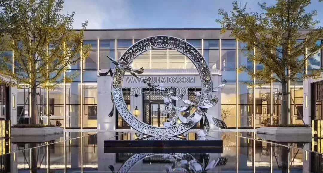 别墅不锈钢景观创意博鱼网页版