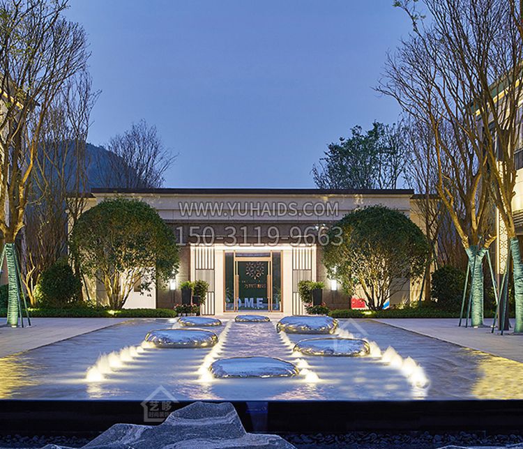 别墅不锈钢景观石博鱼网页版