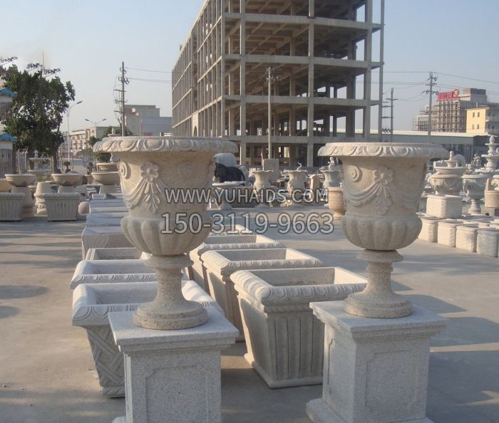 别墅景观欧式花钵石雕 (4)博鱼网页版