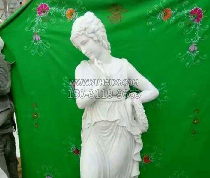 别墅景观西方女人石雕博鱼网页版