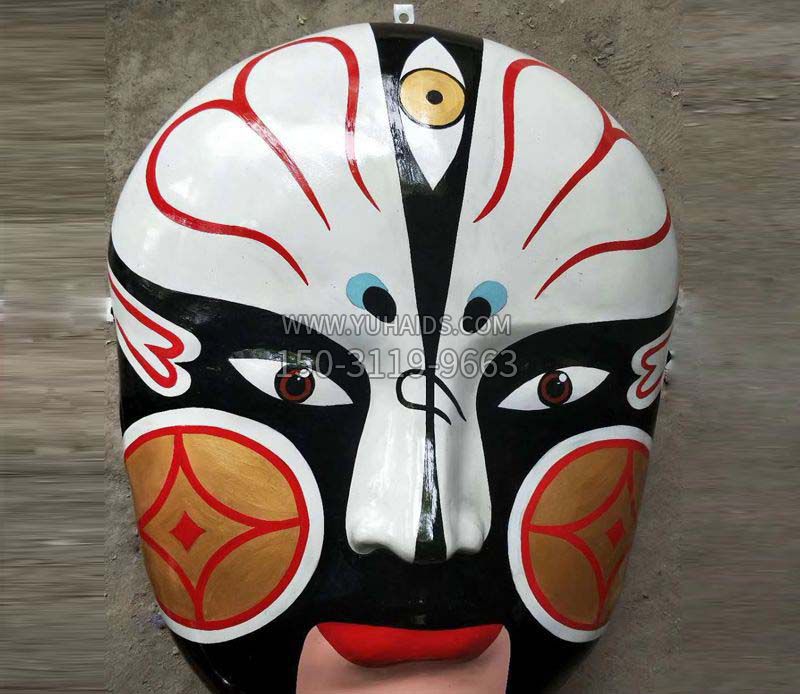 玻璃钢彩绘脸谱博鱼网页版 