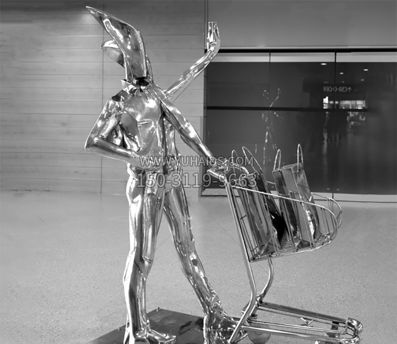 不锈钢购物广场景观博鱼网页版